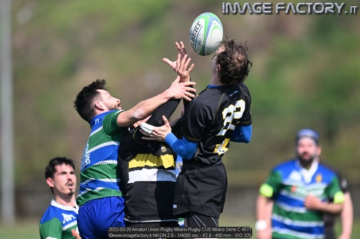 2022-03-20 Amatori Union Rugby Milano-Rugby CUS Milano Serie C 4577